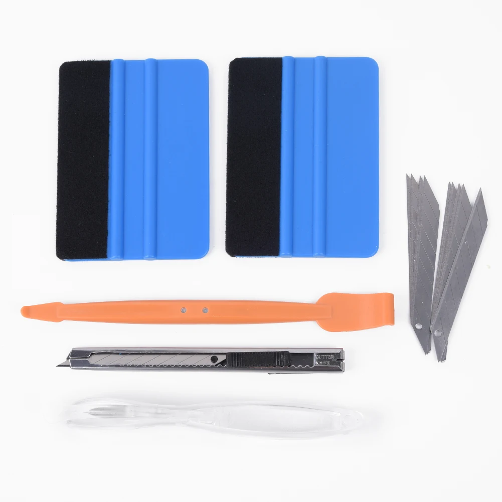 Rodo de Borracha Matiz Sentiu Bolha Equipamentos Fibra Carbono Vinil Embrulho Kit 19 Cheap Peças e acessórios RV