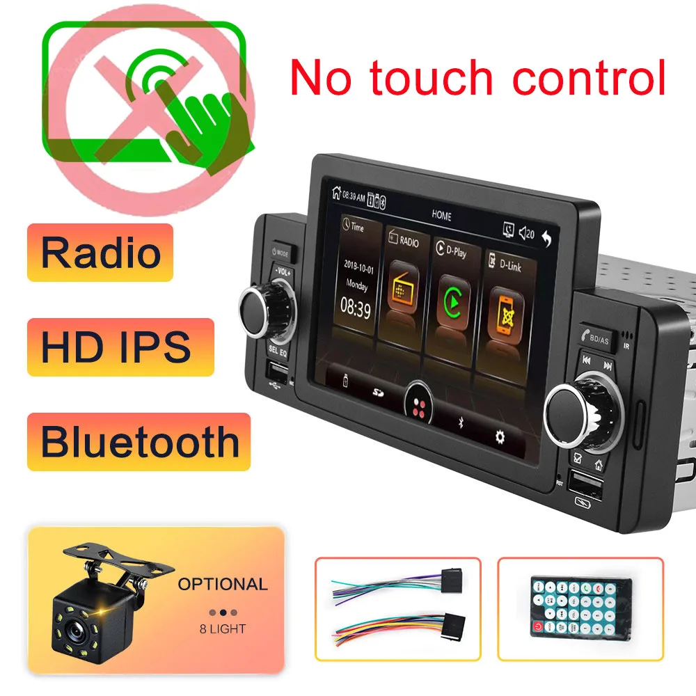  VIGORTHERIVE Car Radio Stereo 520 Bluetooth Auto Radio