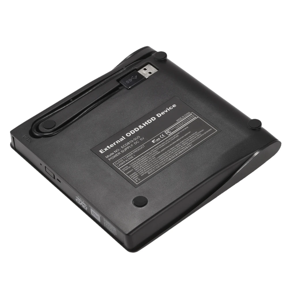 USB 3,0 портативный ультра тонкий внешний проигрыватель DVD-RW CD проигрыватель DVD ROM привод писатель Для iMac/MacBook