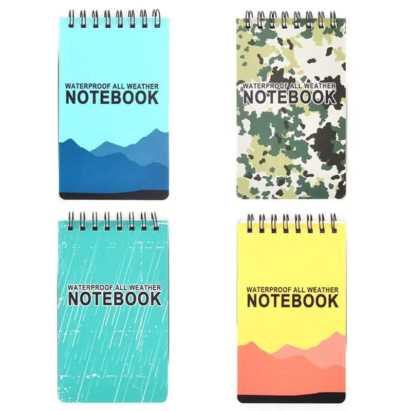 Waterproof Notepad Language Learning Coil Book Vocabulary Diary Notebook Travel