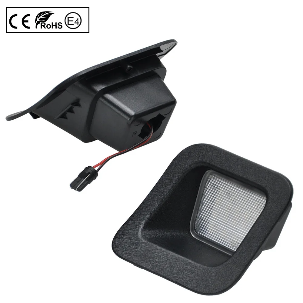 2х автоматический светильник для 03-18 Dodge ram 1500 2500 3500 прозрачные линзы, светодиодный номерной знак, светильник, комплект Canbus, без ошибок, автомобильный стиль