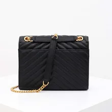 Большая Сумка для женщин Большая вместительная кожаная сумка-кошелек черная стеганая сумка через плечо дорожная сумка с цепочкой