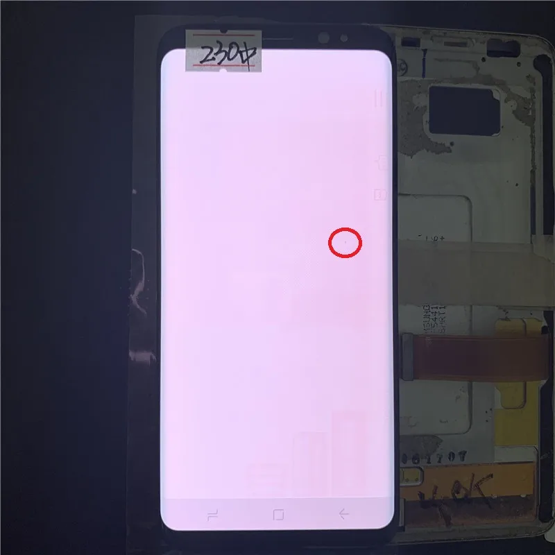 Оригинальный ЖК дисплей SUPER AMOLED S8 для Samsung Galaxy G950 G950F сенсорный экран дигитайзер с