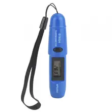 Горячая Карманный lcd цифровой ИК инфракрасный бесконтактный термометр-50-220 Цельсия измеритель температуры измеритель влажности гигрометр