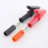 4mm Banana Plug Probe Test electric Black Red Color Cable Alligator Clip Alligator Socket Insulated diy Clips ► Photo 1/6