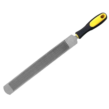 

Hot Horse Hoof Rasp Knife, Professional High Carbon Steel Trimming File Knife 350mm Double Sided Farrier Tool with Handle Stable