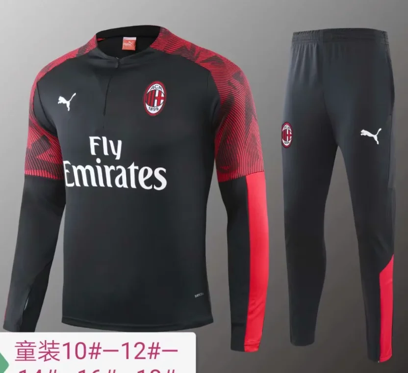 AC Juve Tottenham детский футбольный костюм Марсель Arsenal inter milan roma Ajaxes Mantel city Детский комплект тренировочный футбольный костюм Джерси - Цвет: kids