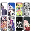 Noir tpu pour iphone 5 5s se 6 6s 7 8 plus x 10 housse en silicone pour iphone XR XS 11 pro MAX cas Drôle Anime japon ► Photo 2/6