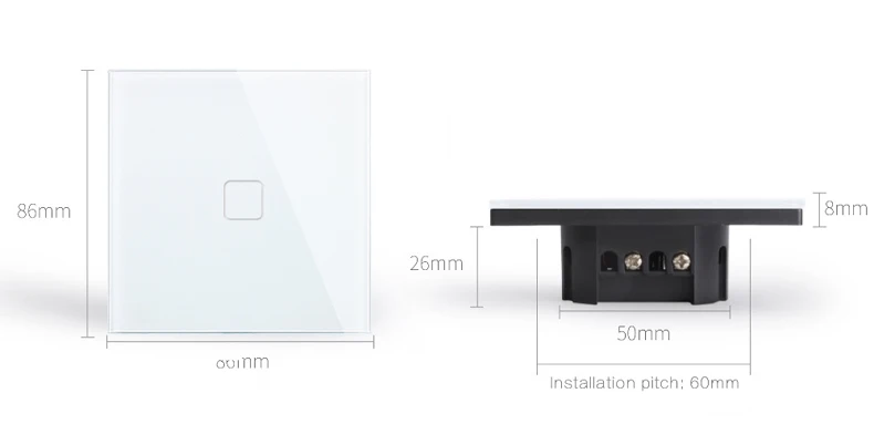 Wall-touch-switch