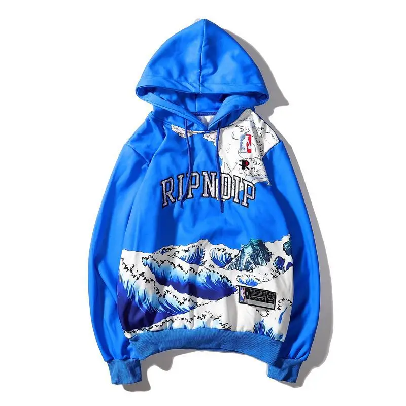 

2019 New Street Fashion Men's Sanitary Wardrobe Printed Sleeve Long Sleeve Straight Tube Cosplay Christmas Men Hoodies