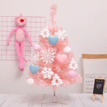 

Pink Christmas Tree For Home Decorations Kids Girls Gift Christmas Decoration For Home 2021 New Year Gift Home Party Decor