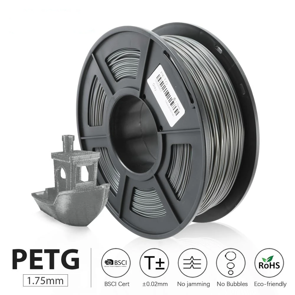 PETG 3D Printer Filament 1 75mm 1KG roll Translucence PETG Filament Plastic 3d Printing sublimation Materials