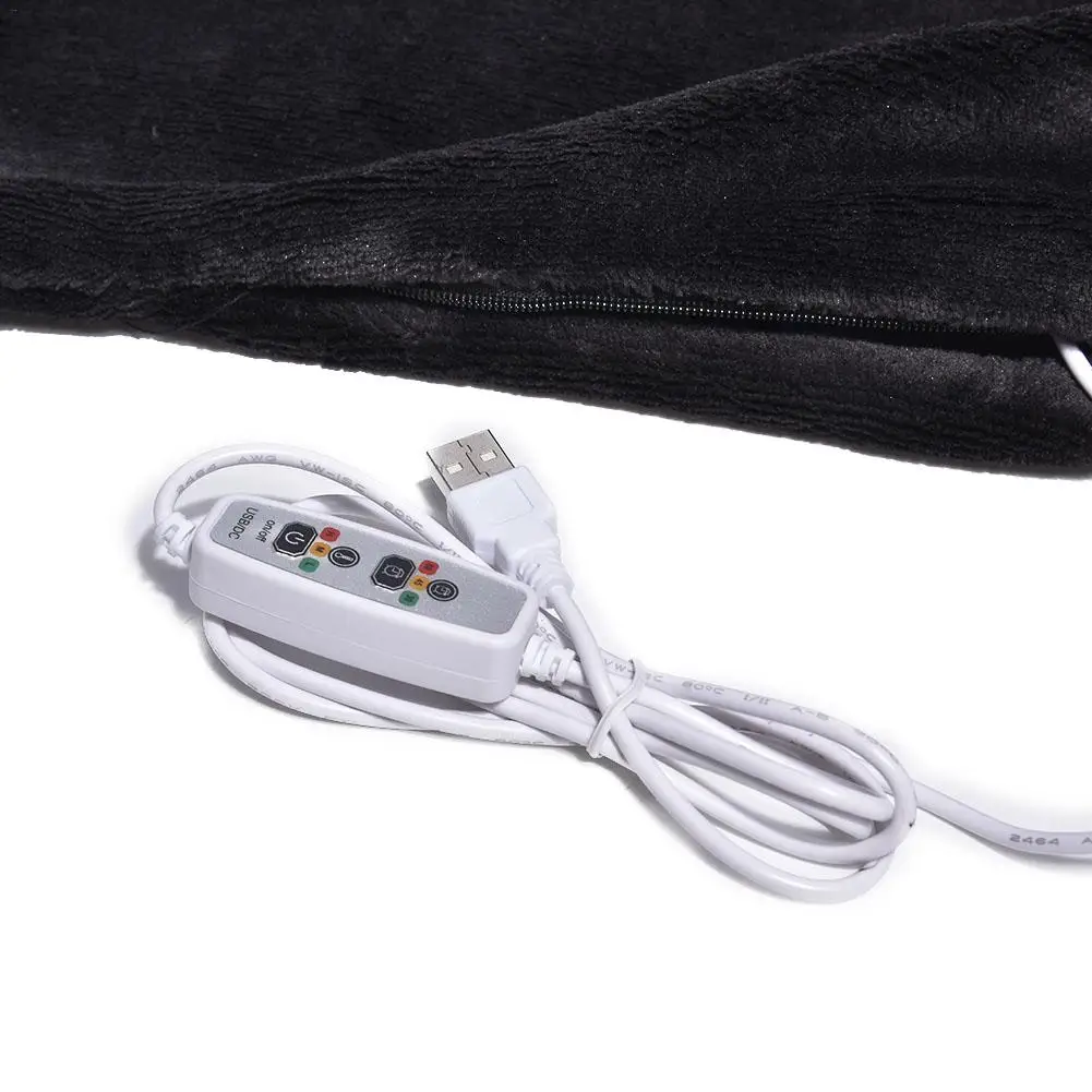 USB с подогревом шаль электрическое отопление плечо одеяло для использования в офисе и диване