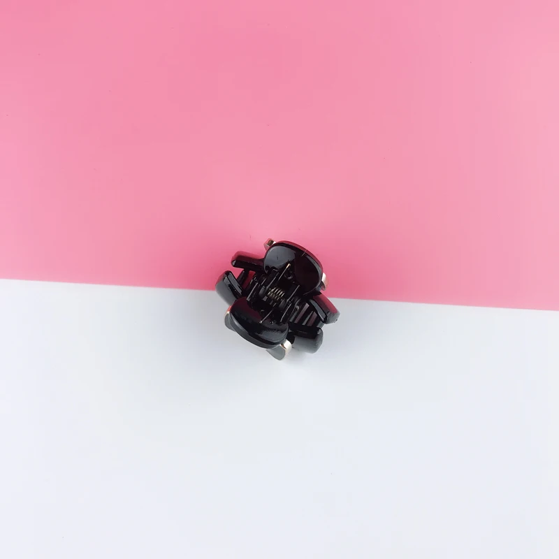 2pc mini bow Korean Hair Claw Clips Hair Barrette Hairpin Crab  for girls Women Hair Accessories washface Headwear Ornament