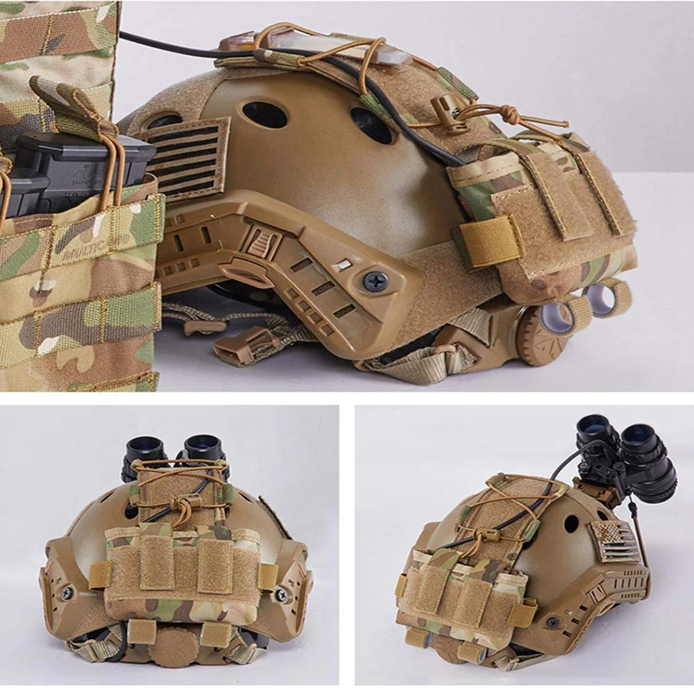 Тактический шлем батарейный блок армейский штурмовой боевой Многофункциональный вес сумка Быстрый Шлем ночного видения батарейный блок