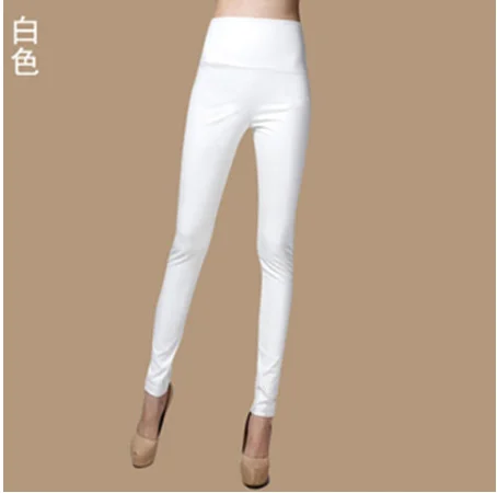 workout leggings 2020 PU High-waisted elastic leggings Black autumn winter new fashion fitting skinny leggings pants women spanx faux leather leggings Leggings