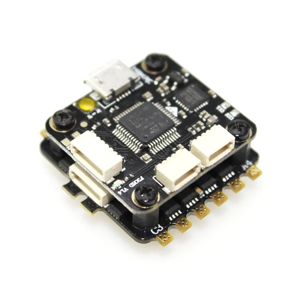 HAKRC мини F3 Flytower Контроллер полета интегрированный OSD 4 в 1 BLHeli 15A ESC встроенный 5 в 2A Выход BEC для FPV RC Дрон