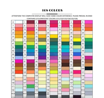 

168 colors Art markers Pen TouchFive Sketch markers Dual Head Professional Art markers Set For School pens