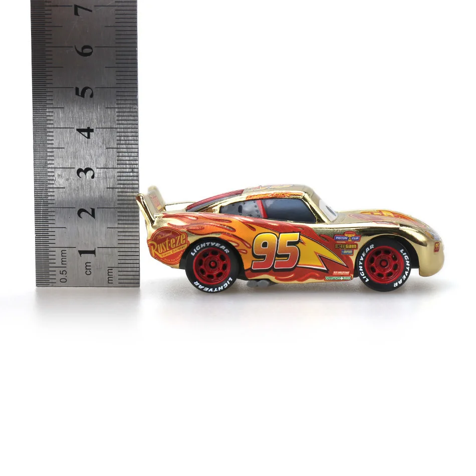 Disney Pixar Cars 2 3 Lightning 40 стиль Mcqueen Mater Jackson Storm Ramirez 1:55 литой автомобиль металлический сплав мальчик детские игрушки подарок