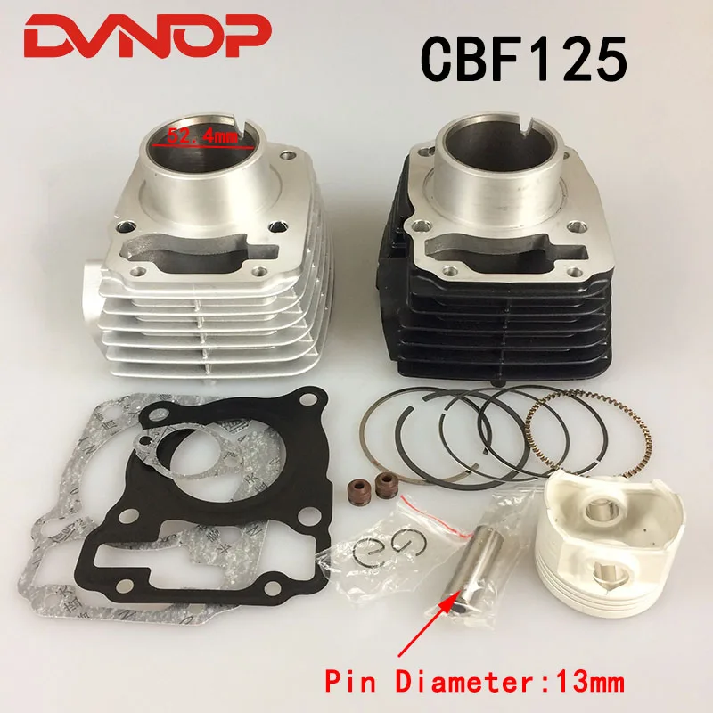 

Motorcycle Cylinder Piston Gasket Kit for Honda CBF125 CB125F XR125L GLR125 CG 125 CARGO GLH125 GR125 CGR125