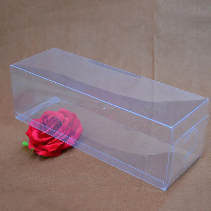 

20Pcs/lot Size:10x10x25cm large pvc transparent model packaging/ clear plastic PVC packing boxes free shipping