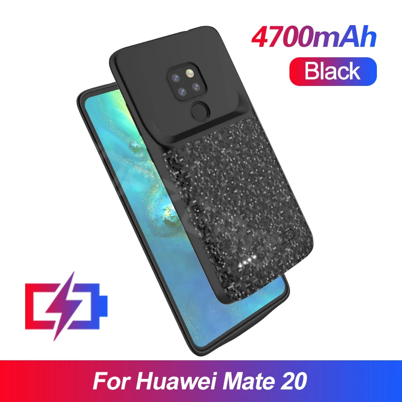 For mate 20 Батарея чехол для huawei Honor 8x 9x 10lite 20pro Сверхлегкий Powerbank чехол для huawei Коврики 20pro Nova 3i 4e P20lite P30pro Y7 - Цвет: For mate 20