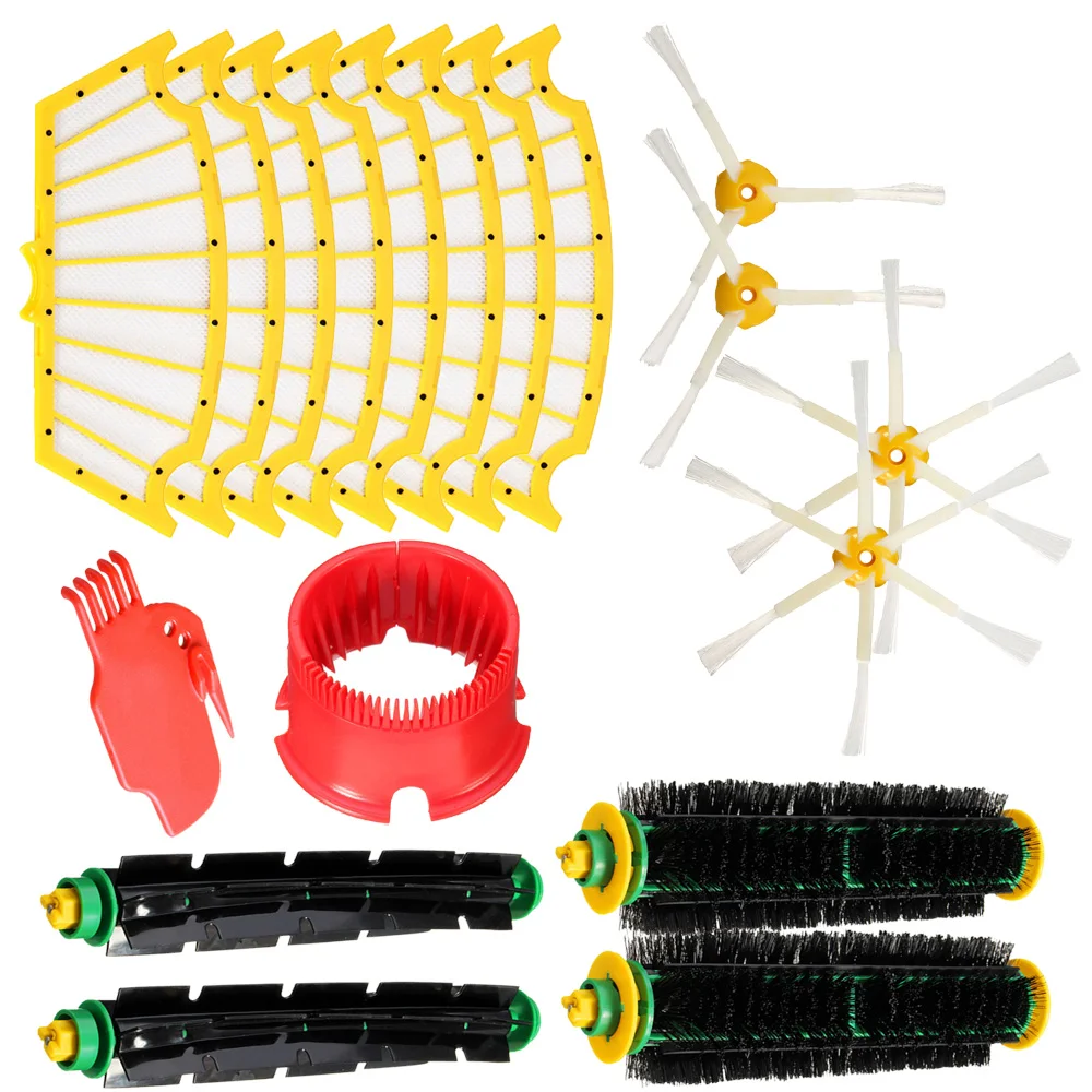 

Vacuum Cleaner Accessories Kit For Irobot Roomba 500 Series Household Cleaner Supplies Vacuum Rubber Brushes Cleaning Tools