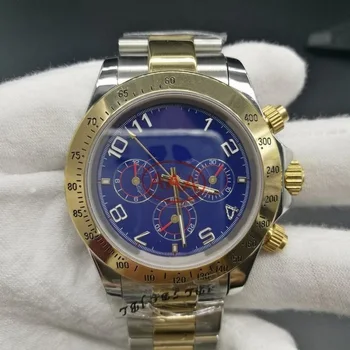 

luxury watch men 39mm AAA DAY TONA Automatic machinery No battery Stainless steel sweeping small dials work watches SY5