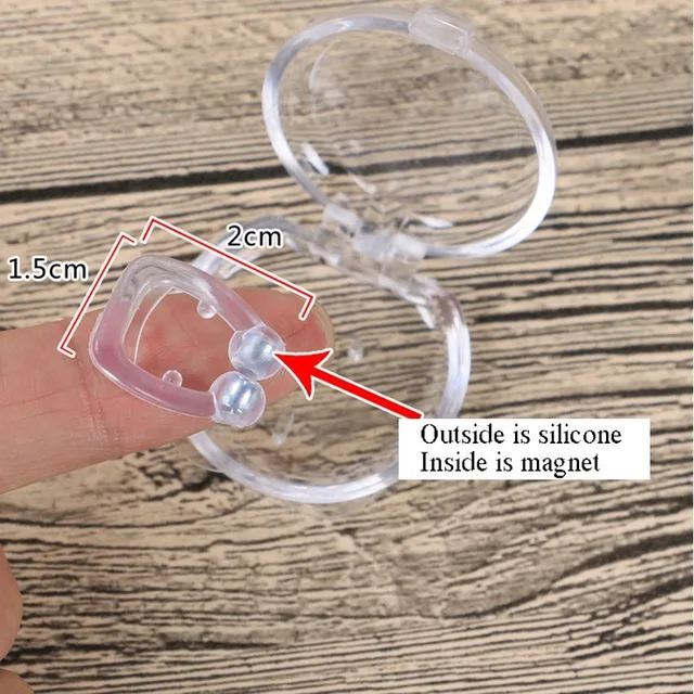 4Pcs Anti Snoring Device Sleep Nose Clip Anti Snore Stopper Snoring Nasal Dilators Silent Breathing Quiet Rest Tool Sleep Aid C-1pcs