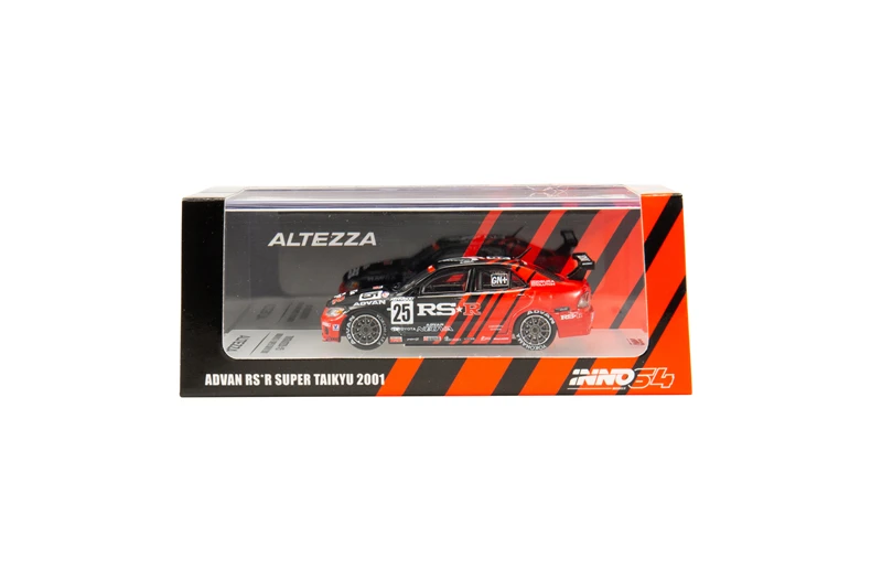 INNO64 1: 64 Toyota altezza#25 пре RS'R Super Taikyu 2001 литой модельный автомобиль