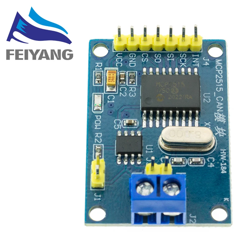 MCP 2515 CAN-Bus-Modulplatine TJA 1050 Empfänger SPI für 51 MCU ARM Controller – Detail 6
