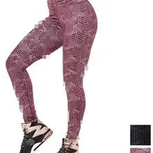 FIT FUNKY женские трикотажные брюки из полиэстера Женская одежда для бега брюки карго леггинсы с высокой талией лосины с оборками P892