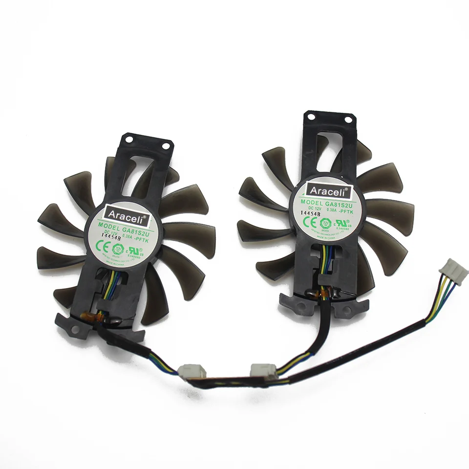 Ga81s2u 12v 0 38a 75mm 4pin Apistek Gtx 960 Cooler Fan For Zotac Gtx960 4g Pci Edc Graphics Card Fan Fans Cooling Aliexpress