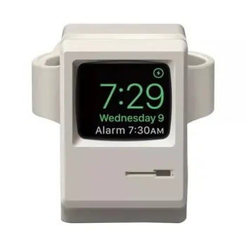 

For apple watch retro charging stand Apple Watch silicone charging night mode bracket