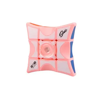 

Decompression Cube Spinning Top Toys Color Abs Hand Spinner Anti Stress For Kids Adults Finger Spiner Gift Magic