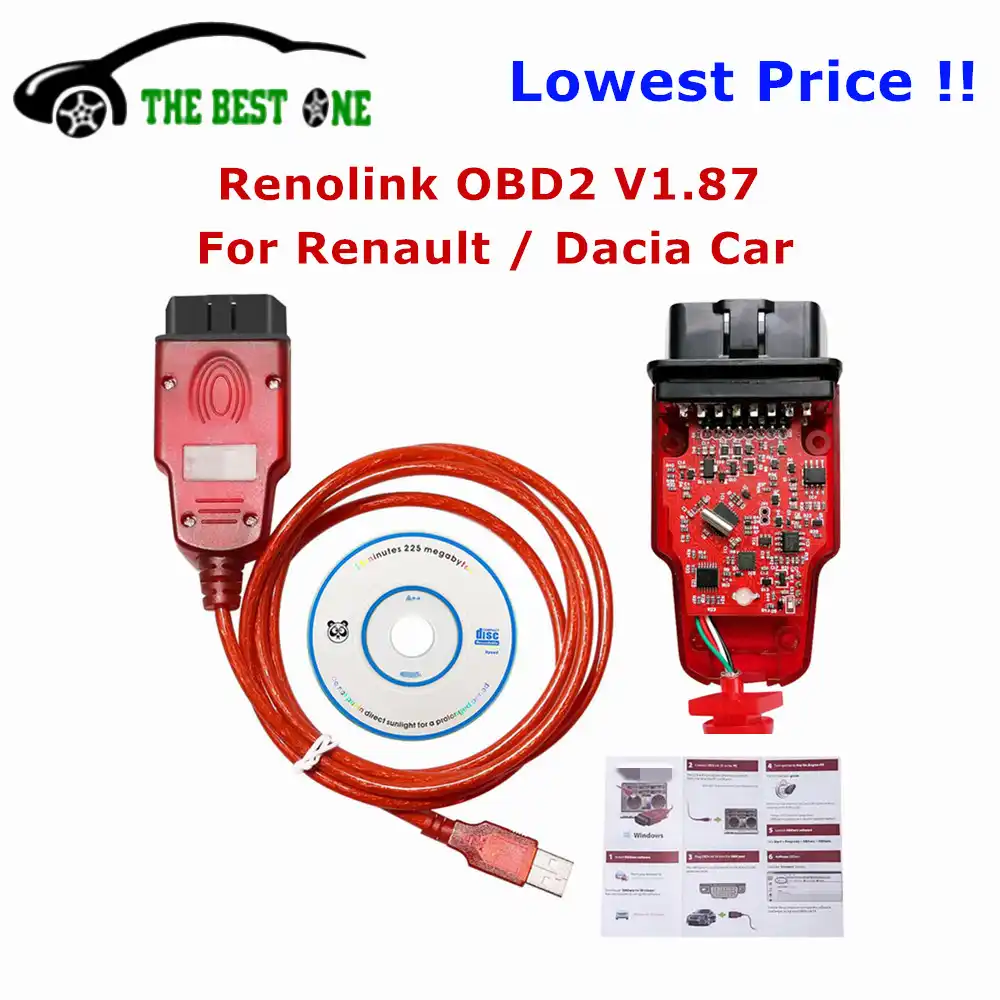 ルノーrenolink Obd2 Ecuプログラマv1 87 Renolink車の診断ケーブルルノー ダチア キープログラマエアバッグリセットツール Car Diagnostic Cables Connectors Aliexpress