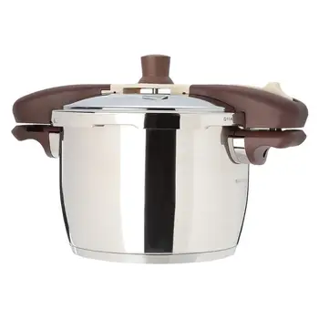 

Pressure Cooker Stainless Steel Spray Resin Non-stick Cooker Gas Induction Cooker General 5.5L For Kitchen