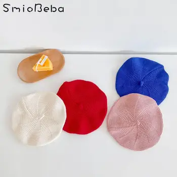 

Ins2020 Autumn / Winter New Boys And Girls Baby 3 Months - 3 Years Old Beret Multi Color Baby Girl Wool Hat 9 Month Baby Boy Cap