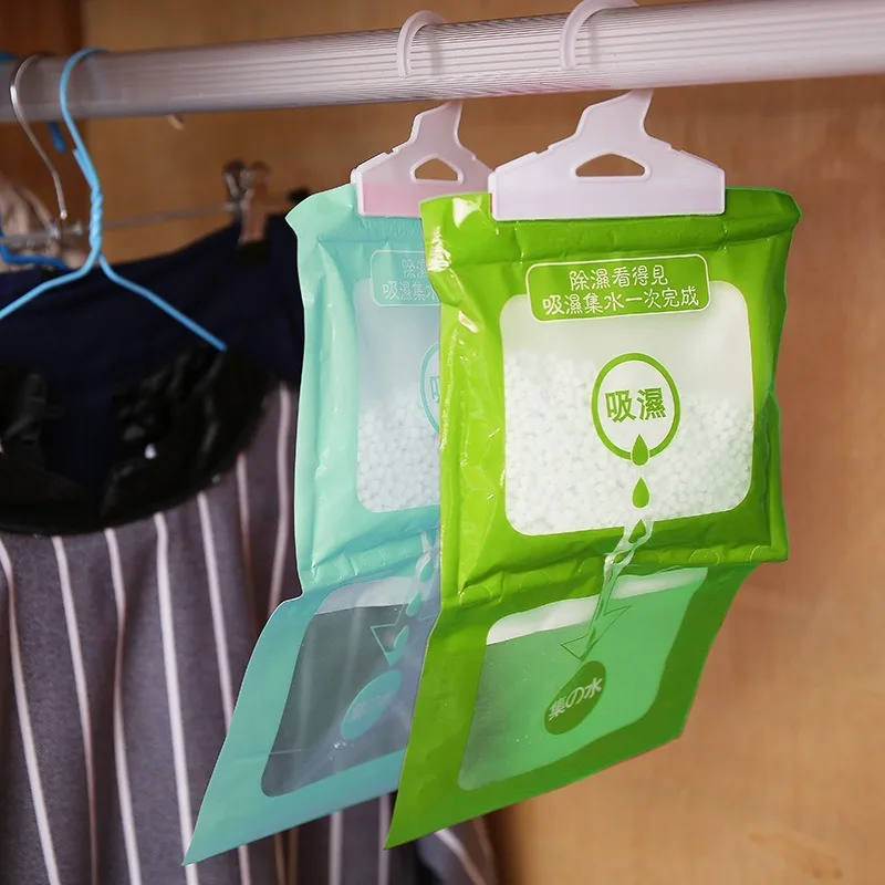 Anti-Mold Desiccant Bag Hanging Wardrobe Hanging Moisture Bag Kitchen Wardrobe Drying Agent Hygroscopic Dehumidifier Bags moisture absorber bag moisture absorber moisture absorbing bag clothes dehumidifier