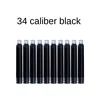 Hongdian Luxury quality Large-caliber cartridges 20pcs Disposable Blue for Black Fountain Pen Ink Cartridge Refills ► Photo 3/5
