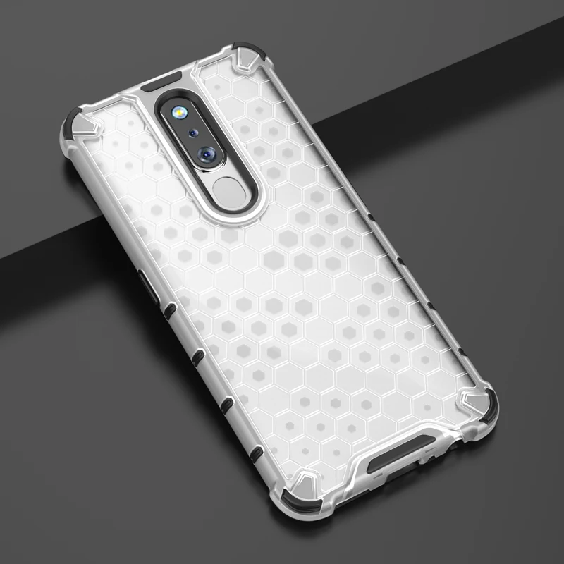 Двухслойный Гибридный чехол с подушкой безопасности для OPPO A9 A9X F11 Pro Armor
