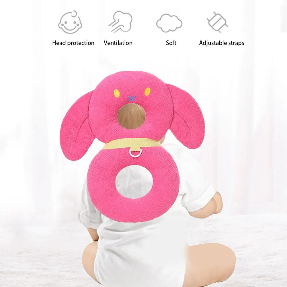 Baby Head Protector Pad Toddler Headrest Pillow Baby Neck Cute Wings Nursing Drop Resistance Cushion Baby Protect Cushion