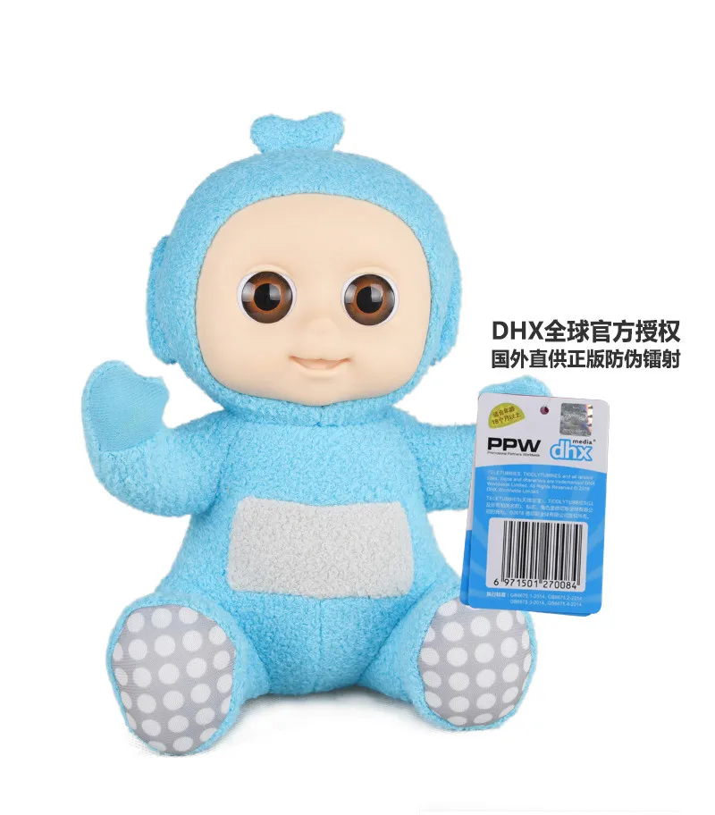 18cm Authentic Teletubbies Plush Toy Stuffed Doll Super Quality Children Christmas Birthday Gift - Цвет: Озерный синий