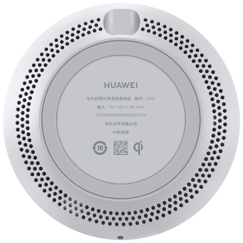 CP61 27W MAX 18V Оригинальное Беспроводное зарядное устройство huawei SuperCharge mate 30 Pro P30 Pro mate 20 Pro RS FreeBuds 2 Pro