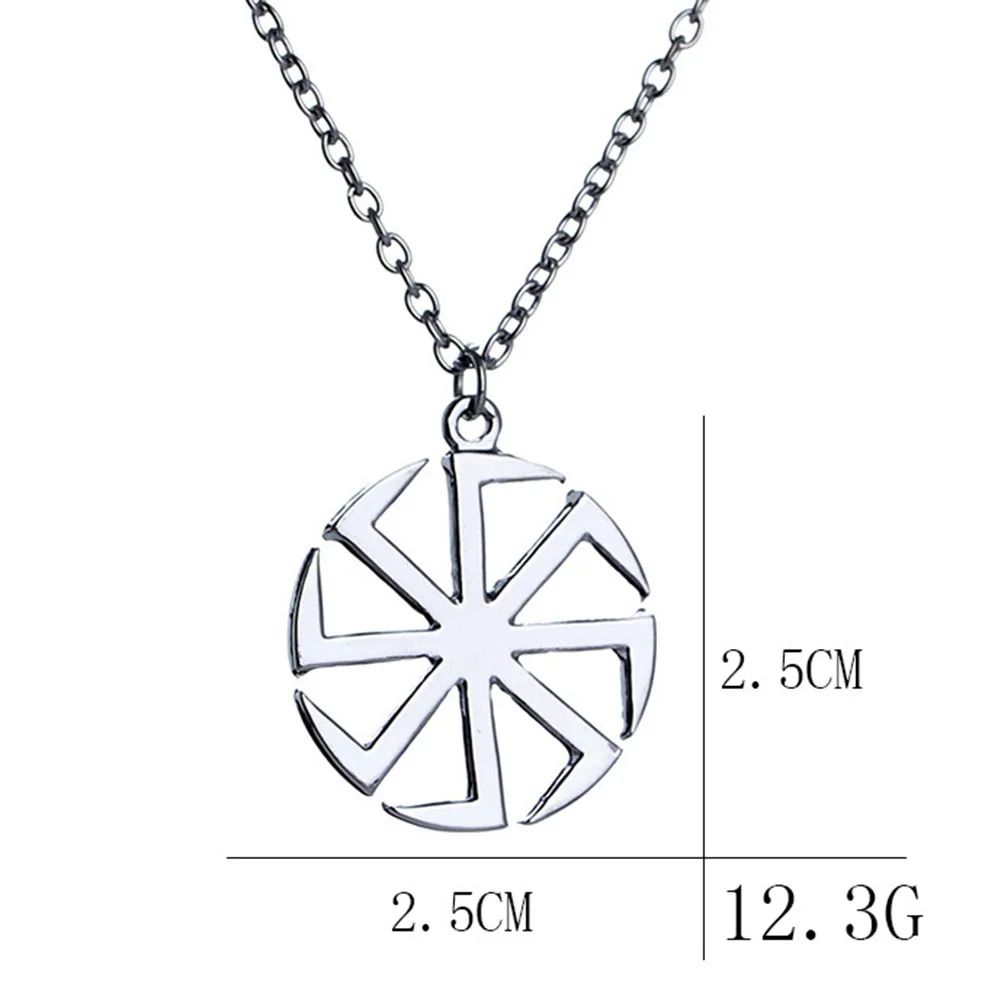 Славянский амулет Коловрат языческий чокер Солнечный талисман воск шнур