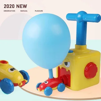

Children Inertial Power Balloon Car Science Experiment Toy Puzzle Fun Kids Educational Toys DIN889