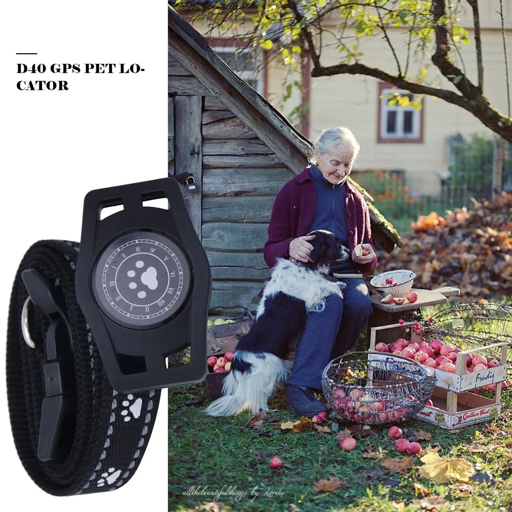 Electric Smart Mini Dog GPS Tracker Collar 2G Pet GPS Location Tracker Pet Waterproof Collar Dog Finder USB Rechargeable