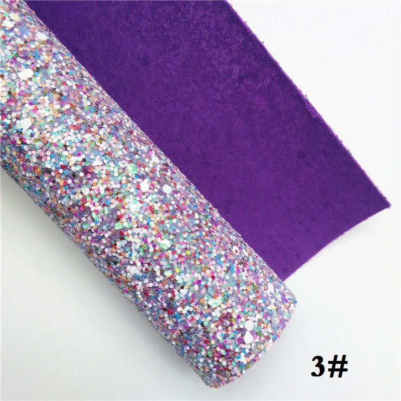 3 Glitterwishcome 21X29 см А4 Размер синтетическая кожа, массивная блестящая кожа, искусственная ткань из искусственной кожи винил для бантов, GM665A - Цвет: 3