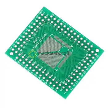 

2Pcs QFP TQFP LQFP FQFP 32 44 64 80 100 LQF SMD Turn to DIP Adapter PCB Board Converter Plate 0.5/0.8 mm