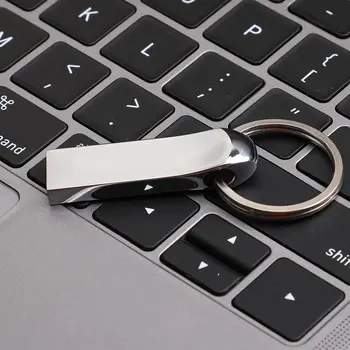 

Metal USB Flash Drive 32gb for computer Pendrive 128gb 64gb 16gb usb stick Metal Key Chain Pen Drive 8gb High Speed Waterproof